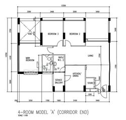 Blk 706 Woodlands Drive 40 (Woodlands), HDB 4 Rooms #621763731